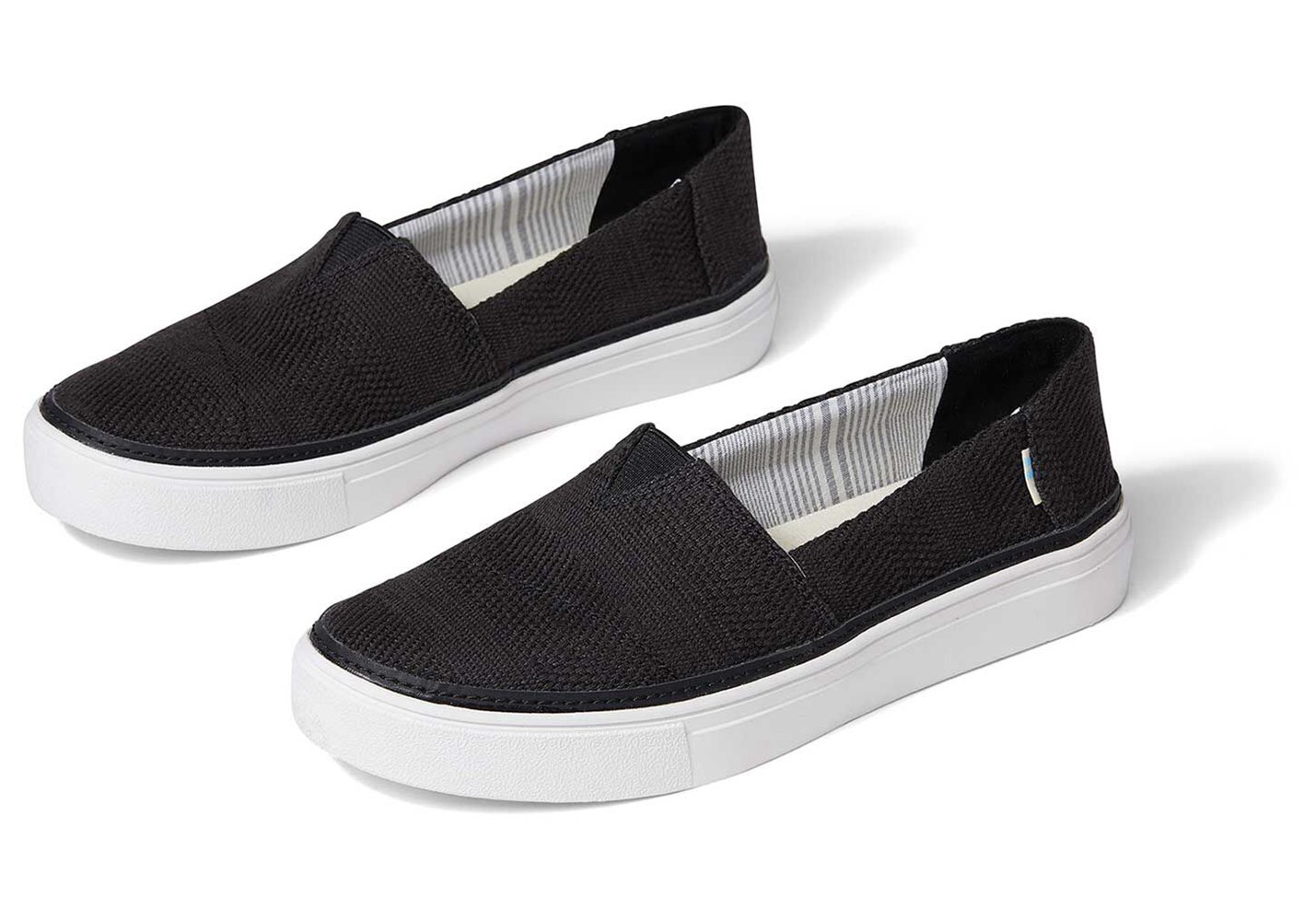 Toms Slip On Damskie Czarne - Parker - 09KTERDQN